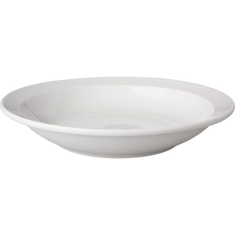 Plato Mammoth profundo Budgetline 21,5 cm borde estrecho porcelana blanca (juego de 6)