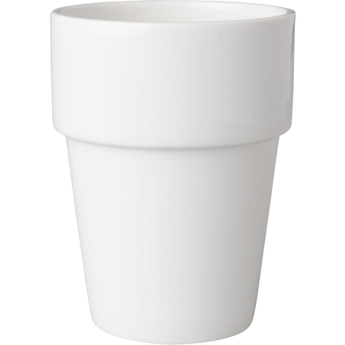 Taza de leche Mammoet Budgetline porcelana 190ml blanco (juego de 6) dia7,5xh10