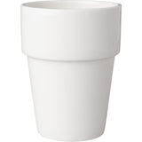 Taza de leche Mammoet Budgetline porcelana 190ml blanco (juego de 6) dia7,5xh10