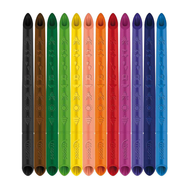 Quantore lapiz de colores maped color peps infinity set 12 colores