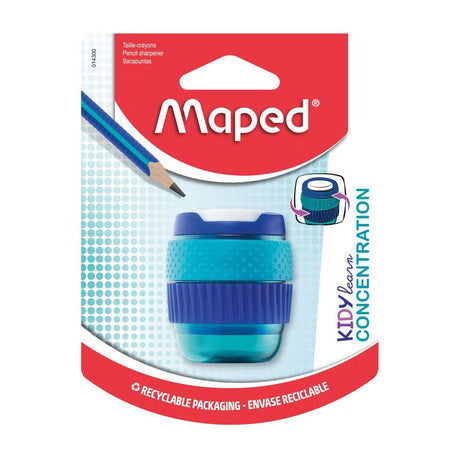 Quantore sacapuntas maped kidy learn concentracion 1 agujero azul