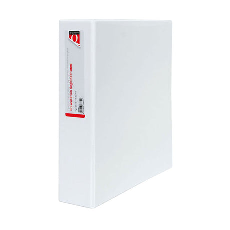 Quantore carpeta de anillas de presentación a4 maxi 4 anillas d-mech 30mm blanco