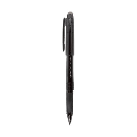 Quantore bolígrafo de gel borrable 0,7 mm negro 12uds.