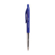 Bolígrafo Quantore pulsador azul mediano