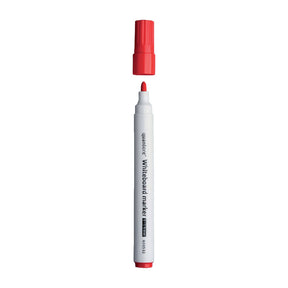 Rotulador para pizarra Quantore redondo 1-1,5 mm rojo
