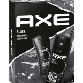 Set de regalo Axe desodorante spray ducha negro