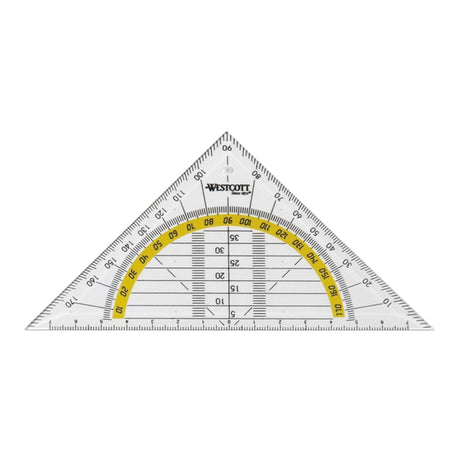 Cantidad de escuadra westcott 140mm transparente
