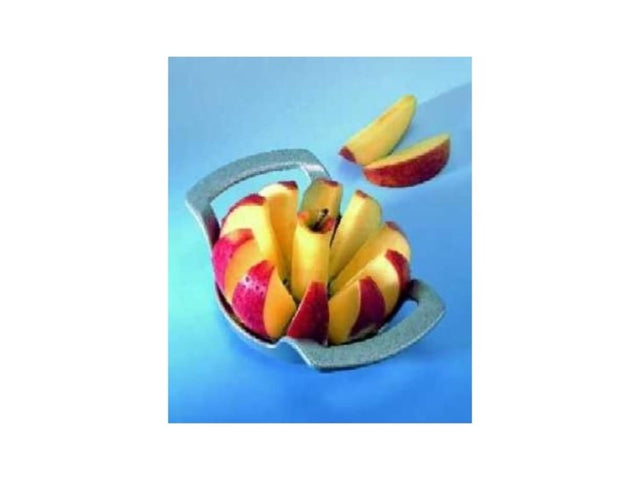 Westmark cortador de manzanas y peras aluminio acero inoxidable 17x11x4,3cm