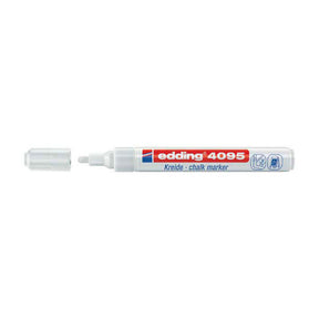Rotulador de tiza Quantore edding blanco, 2 uds.