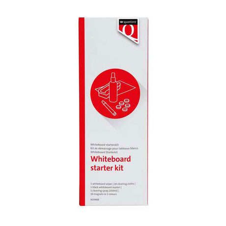 Kit básico de pizarra blanca Quantore