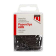 Clip Quantore 28mm negro, 100 uds.
