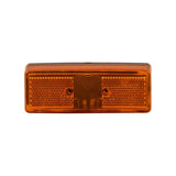 Lámpara de superficie rectangular naranja