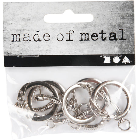 Empresa creativa https: www.cchobby.nl llavero-con-cadena-l-6-cm-d-2-3-cm-5-piece-1-box