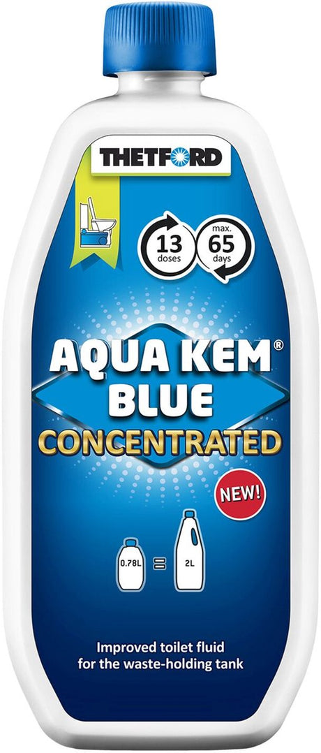 Thetford aqua kem blue - concentrado - 0,8l