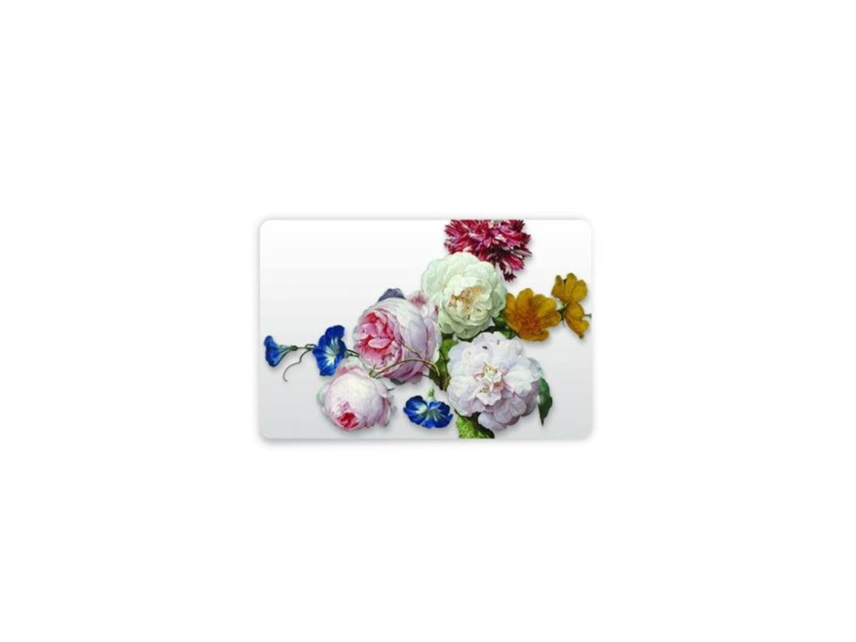 Mantel individual de heme flores 43x29cm