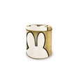 Lata de almacenamiento Miffy dorada<br> ã˜10xh11.5cm