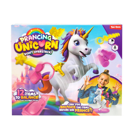 Toi-toys juego bucking unicornio-con sillín + 12 maletas