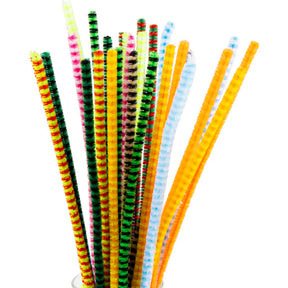 Empresa creativa https: www.cchobby.nl chenilla-rayas-l-30-cm-espesor-6-mm-diverse-colors-30-div-1-box