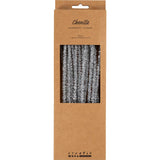 Empresa creativa https: www.cchobby.nl chenilla-l-30-cm-espesor-6-mm-glitter-silver-24-piece-1-box