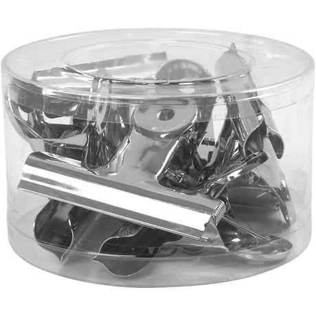 Empresa creativa https: www.cchobby.nl metal-clip-b-7-5-cm-silver-6-piece-1-box