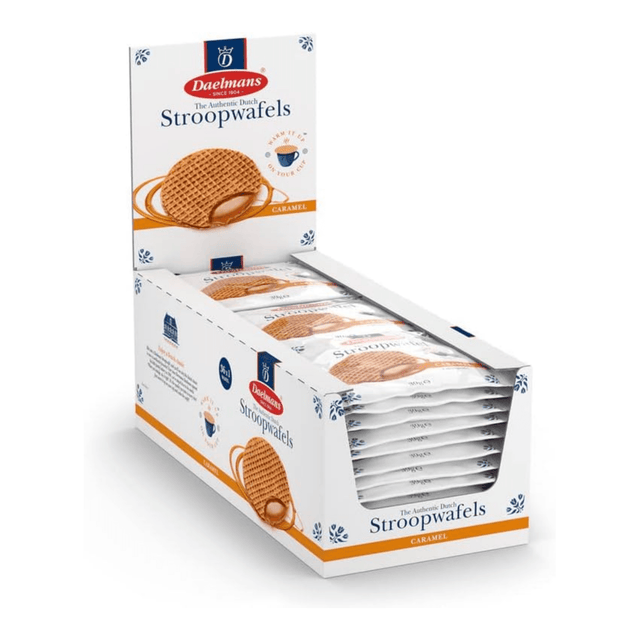 Pack de 36 gofres daelmans 70103858 multicolor caramelo