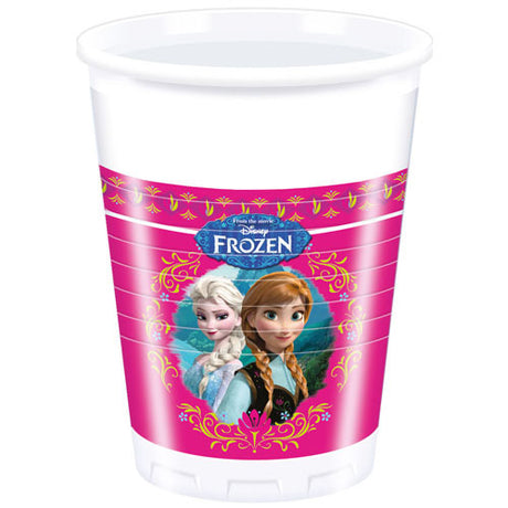 Vasos frozen disney 8 piezas