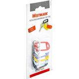 Juego de 6 etiquetas para llaves Westmark de plástico