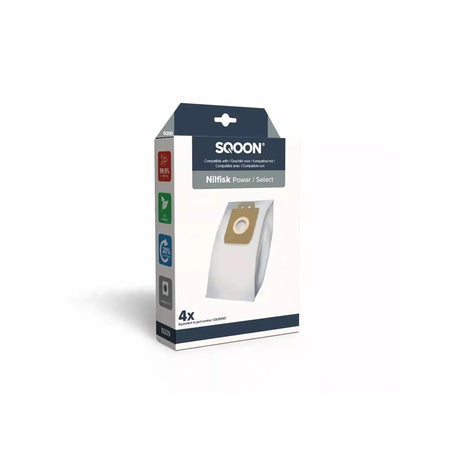 Sqoon bolsa aspiradora nilfisk power select caja de 4 piezas