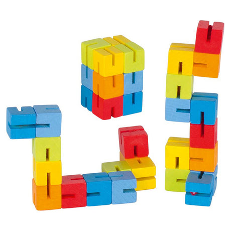 Rompecabezas del cubo de Goki. 14,5 cm. 4+