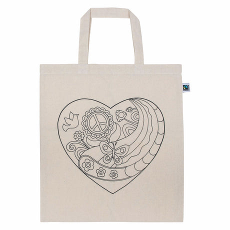 Bolso Goki algodon corazon