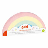 Arcoiris de tiza de acera de Goki