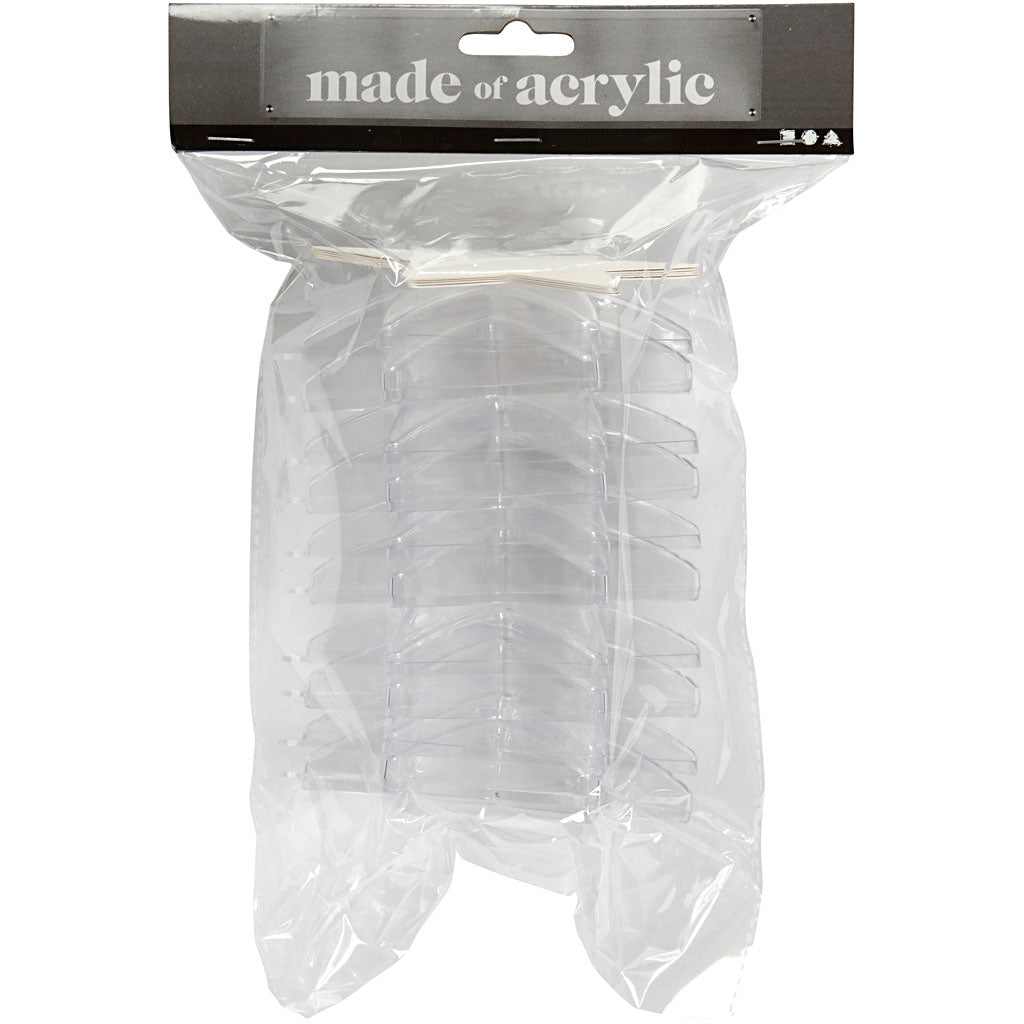 Empresa creativa https: www.cchobby.nl deco-star-h-10-cm-transparent-5-piece-1-box