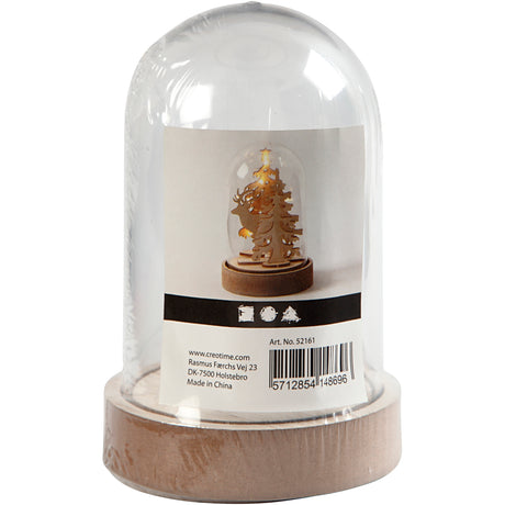 Empresa creativa https: www.cchobby.nl campana-sobre-base-de-madera-h-12-5-cm-d-8-cm-1-box