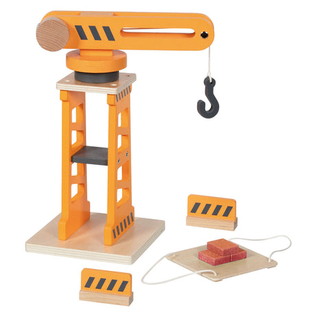 Grúa giratoria de madera Goki - 4 uds.
