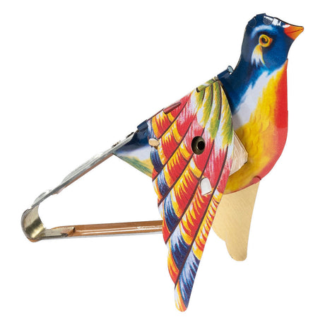 Pájaro cantor de metal goki