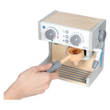 Máquina de café y té de madera Goki - 16 piezas.