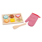 Goki houten koekjes bakken set - 9dlg.