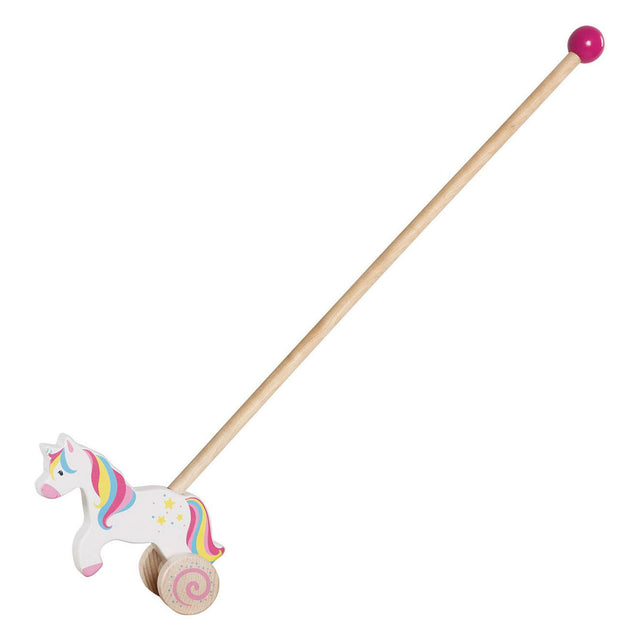 Rodillo de palo Goki - unicornio