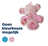 Perro peludo rosa azul surti