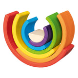 Goki Wooden Builden Blocks Rainbow, 5dlg.