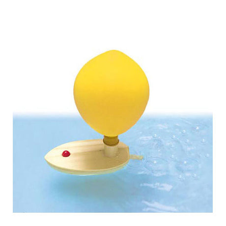 Goki globo aerostático barco madera 14,5 x 6 x 6 cm