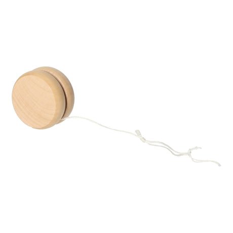 Yo-yos de madera Goki en bolsa de algodón, 24 piezas