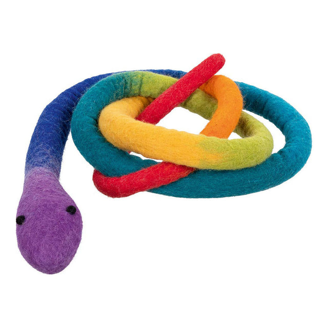 Boa serpiente de fieltro Goki