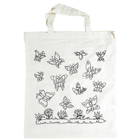 Bolsa de algodón Goki - mariposa