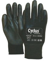 Cycplus Work Gloves Pu-Flex M (8) Negro