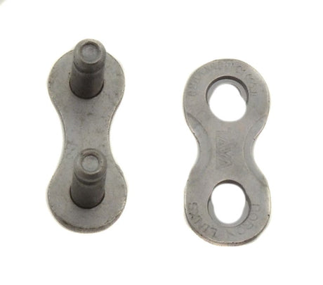 Interruptor de conexión Simson 5 6 7 - Conector de cadena de bicicletas (1 2 x 3 32) - Plata