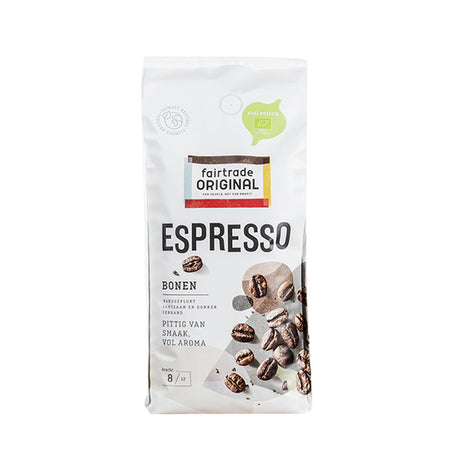 Granos orgánicos de espresso originales de comercio justo (4x 1kg)