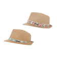 Sombrero de paja Gerkimex con banda. Sombrero de paja con banda