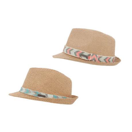 Sombrero de paja Gerkimex con banda. Sombrero de paja con banda