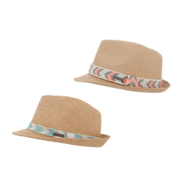 Sombrero de paja Gerkimex con banda. Sombrero de paja con banda